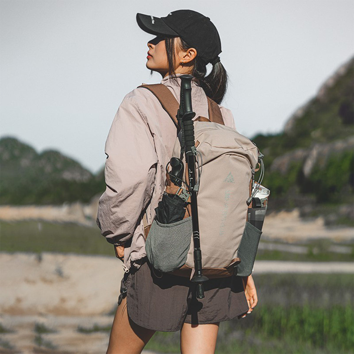 Portable Outdoor Hiking Backpack Waterproof Storage School Bag